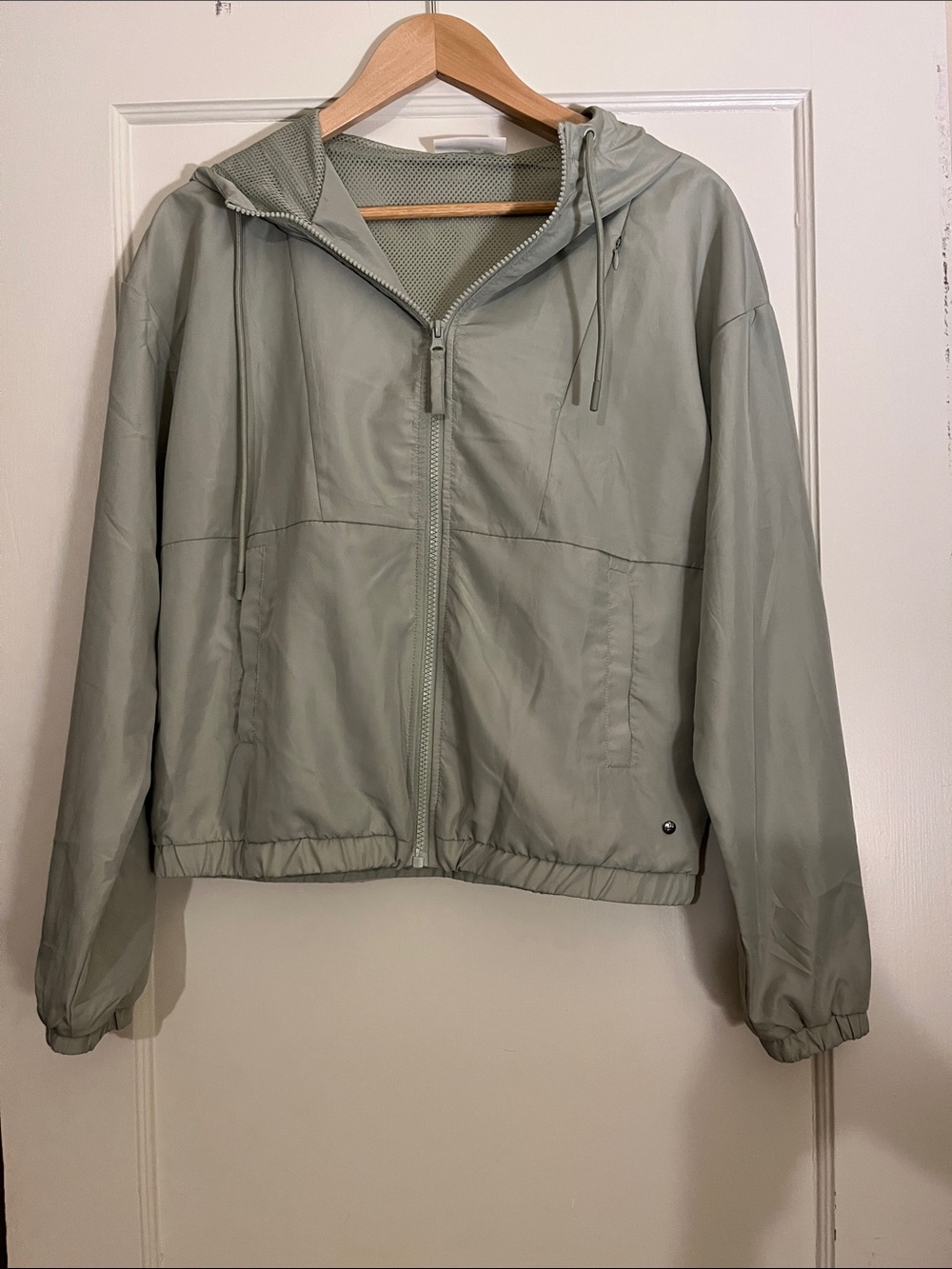 BearPaw Light Sage Hooded Jacket